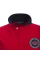 Polo Canottieri Portofino 110 Silver Homme rouge