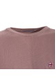 Pullover Canottieri Portofino Croce roundneck Man pinkPull-over Canottieri Portofino Croce col rond Homme rose