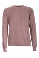 Pullover Canottieri Portofino Croce roundneck Man pinkPull-over Canottieri Portofino Croce col rond Homme rose