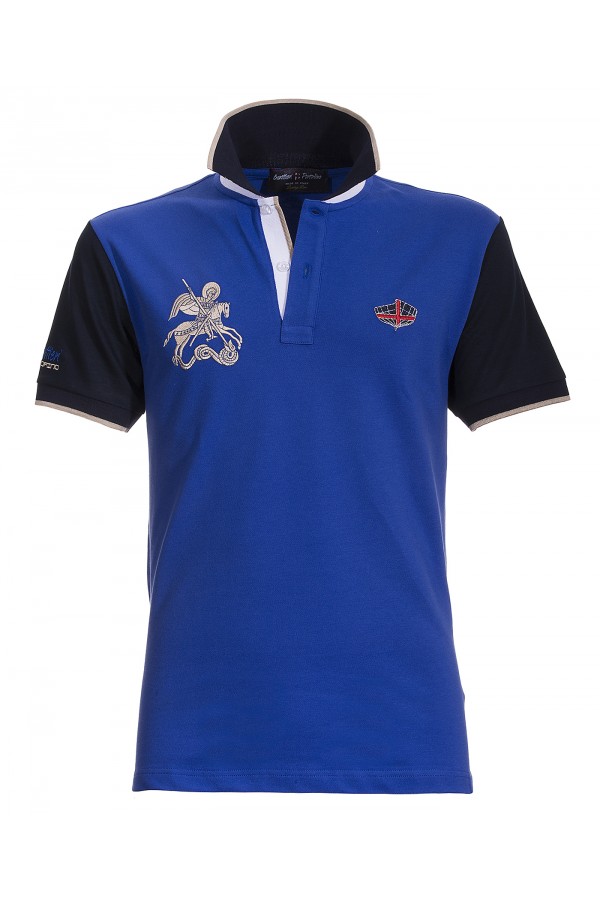 Polo Canottieri Portofino 120 Gold Uomo royal