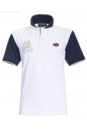 Polo Canottieri Portofino 120 Gold Homme blanc