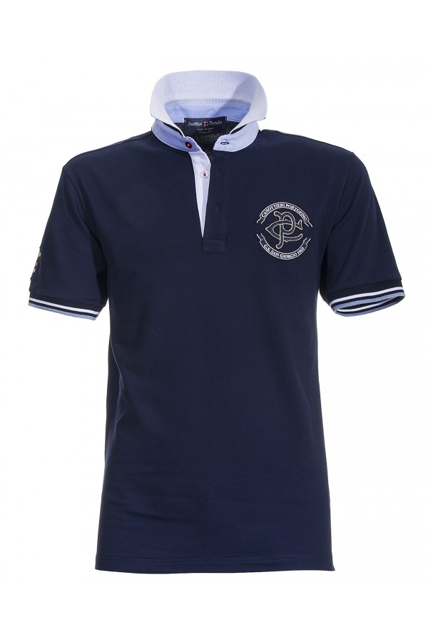 Polo Canottieri Portofino 130 President Homme bleu