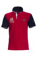 Polo Canottieri Portofino 120 Gold 4 Homme rouge