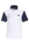 Polo Canottieri Portofino 120 Gold 3 Homme blanc