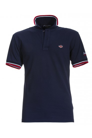 Polo Canottieri Portofino 100 Logo Homme bleu