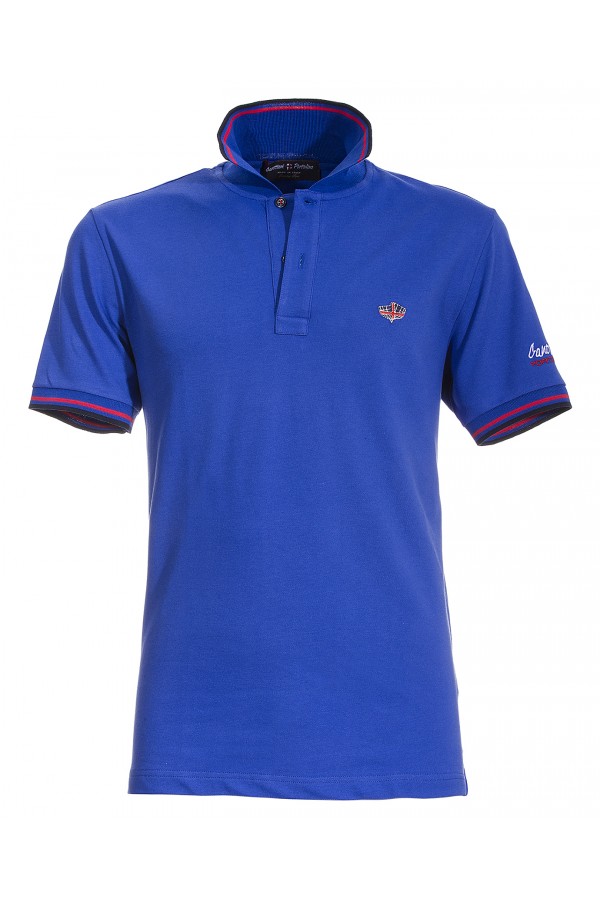 Polo Canottieri Portofino 100 Logo Man royal