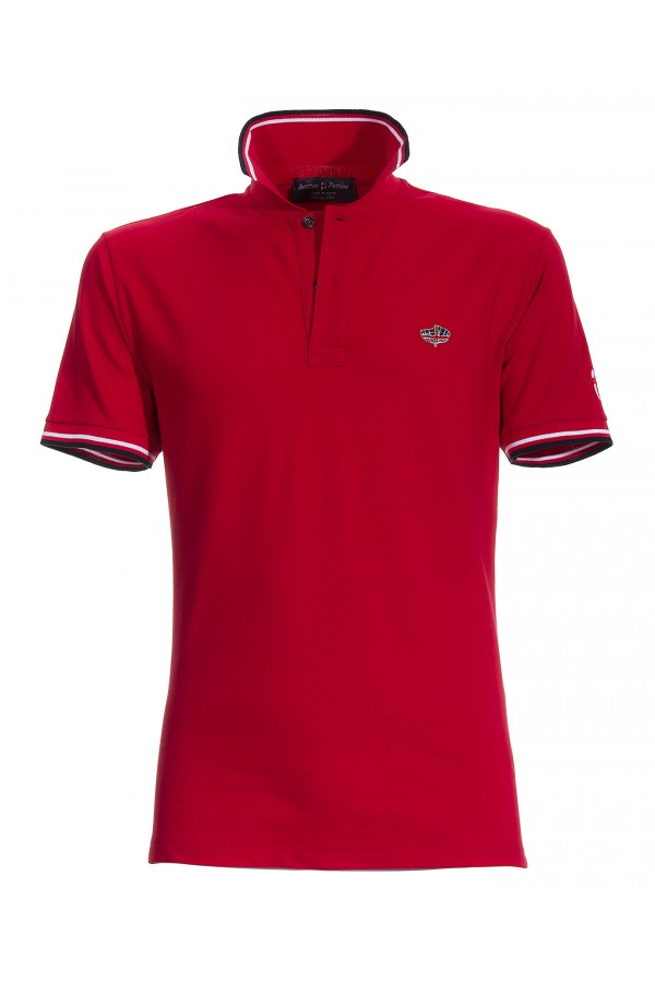 Polo Canottieri Portofino 100 Cross Homme rouge