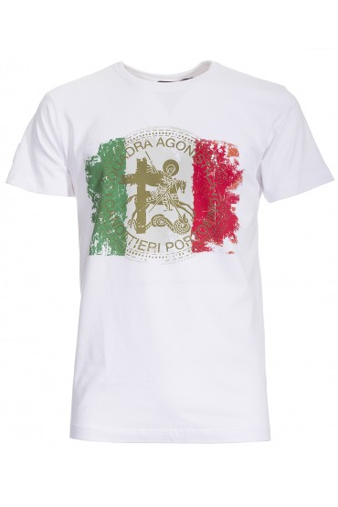 T-shirt Canottieri Portofino Italia Uomo bianco