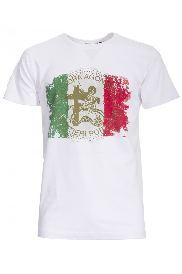 T-shirt Canottieri Portofino Italia Uomo bianco