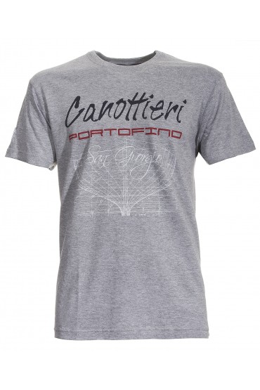 T-shirt Canottieri Portofino Prua Man grey