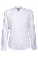 Shirt Canottieri Portofino Korean neck with logo Man white