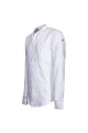 Chemise Canottieri Portofino col mandarin avec logo Homme blanc