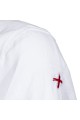 Shirt Canottieri Portofino Korean neck with logo Man white
