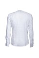 Shirt Canottieri Portofino Korean neck with logo Man white