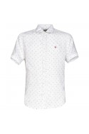 Camicia Canottieri Portofino maniche corte bianca 