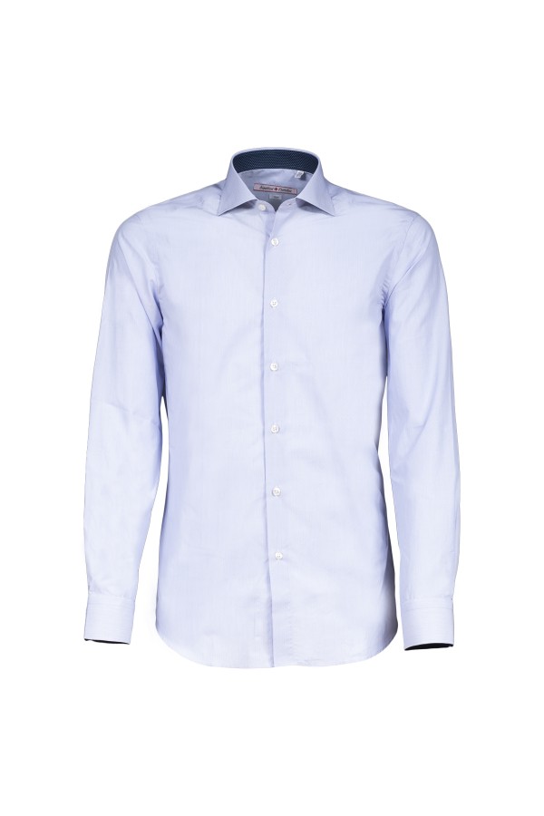 Camicia Canottieri Portofino D61 azzurro-bianco rigato