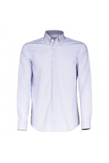 Camicia Canottieri Portofino D60 bianco-azzurro-blu quadro