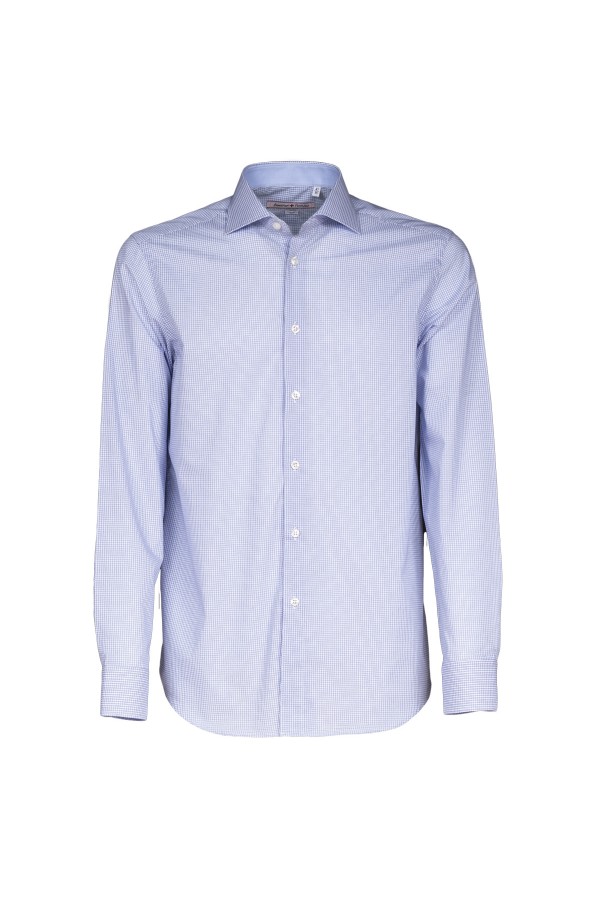 Camicia Canottieri Portofino C57 azzurro-bianco fantasia