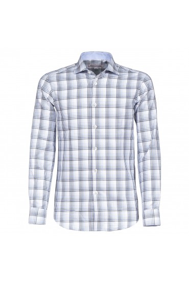 Camicia Canottieri Portofino B94 grigio-azzurro-bianco qua