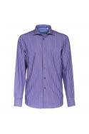 Camicia Canottieri Portofino D83 bluette-rosso bianco